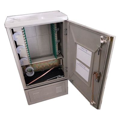 Calidad  FC SMC Fiber Optic Cabinet FDH Outdoor Fiber Distribution Cabinet 144 Core fábrica