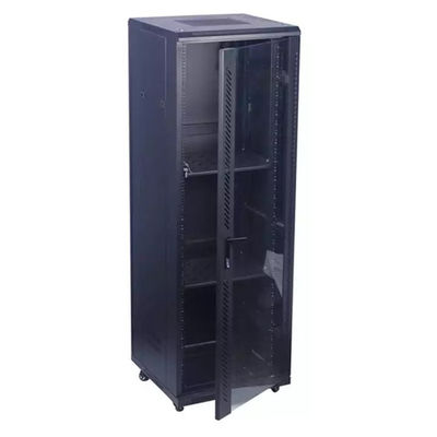 Calidad  37U Floor Standing Server Rack Cabinet SPCC IP20 Cold Rolled Steel fábrica