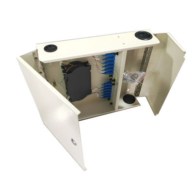 Base de la unidad 48 de la terminación de la fibra del recinto FTTH del empalme del soporte de la pared del OEM