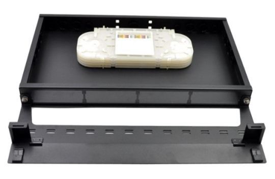 19&quot; soporte de estante del módulo del casete de la fibra del LC 1U de los paneles de remiendo de FTTH MPO MTP