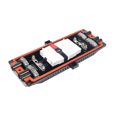 288 tipo horizontal caja común del cierre IP68 del empalme de la fibra óptica de la base del cable de la fibra