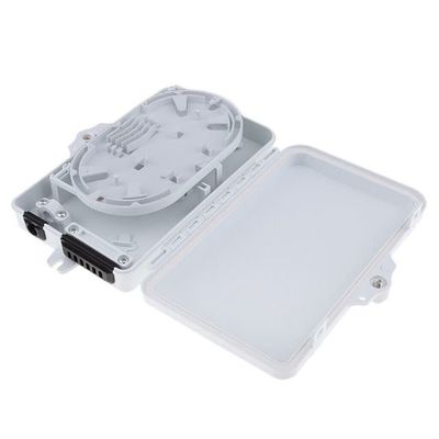 luz Grey For Telecom del SC APC/UPC SM SX PC+ABS de la caja terminal de la fibra óptica 6Port