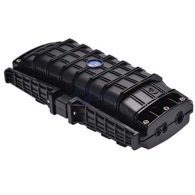 Prenda impermeable Ip68 3 en 3 hacia fuera el tipo horizontal cierre del descenso de la fibra de los corazones del cierre 96 del empalme