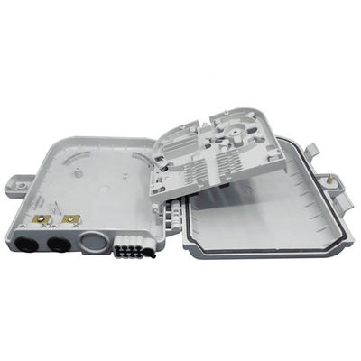 Caja terminal 8Core SM/DX SC/LC/ST/FC de la fibra óptica IP gris claro/del negro 66