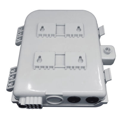 Caja terminal 8Core SM/DX SC/LC/ST/FC de la fibra óptica IP gris claro/del negro 66