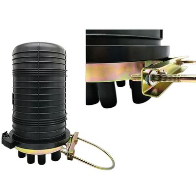 Caja común impermeable de la base FOSC del cierre 288 del empalme de la fibra óptica de la boca