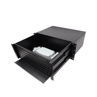 El panel de remiendo de fibra de fibra óptica interior del soporte de estante de la distribución 144core 19