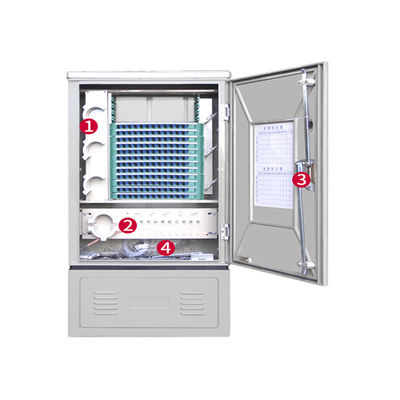 Gabinete SM/milímetro de la situación del piso de FTTH de la fibra óptica de la pared de externo de la caja