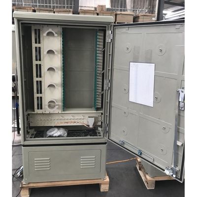 Eje al aire libre FDH de la distribución de la fibra del FAT del gabinete de la fibra óptica IP65