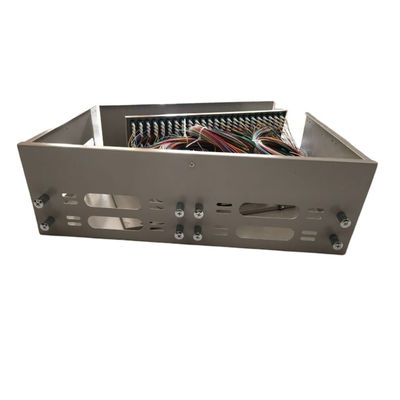 el patio del soporte de estante del panel de remiendo de la fibra óptica 3U 288Core LC balancea hacia fuera estilo