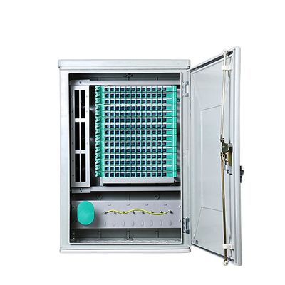 144 gabinete de distribución montado en la pared de la fibra del gabinete ODC poste de la fibra óptica de la base