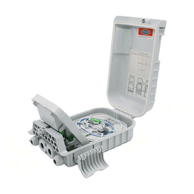 Distribución IP68 16Cores de la caja del divisor de la fibra óptica del PLC de FTTx 1x8