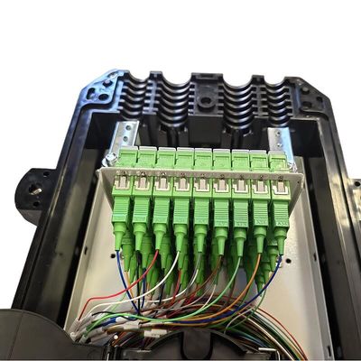 Recinto de fibra óptica del empalme 4out del cierre los 4in de la fibra óptica de FOSC