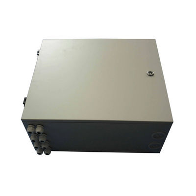 Base del terminal 96 de la distribución de la fibra de Grey Fiber Optic Enclosure Outdoor LC ODF