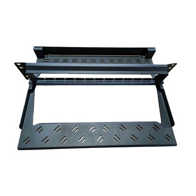 Estante modular negro del panel de remiendo de los paneles de remiendo de MPO MTP 96F 1U LC