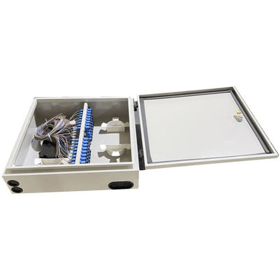 48 adaptador al aire libre de la prenda impermeable 48F LCD de la caja de distribución de la fibra del soporte de la pared de la base