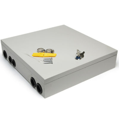 base metálica de la caja de remiendo de la fibra óptica del recinto ODF de la fibra del soporte de la pared 12F 12