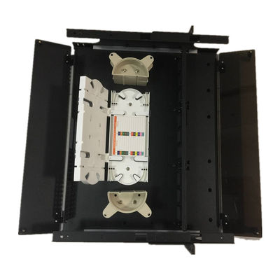 El SC APC del panel de remiendo de fibra de los paneles de remiendo de 3RU MPO MTP 108F sostiene el adaptador de 9 LGX