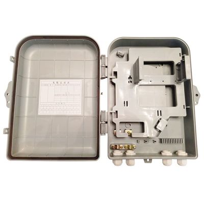 El divisor impermeable 1x16 de la fibra óptica tapa el divisor del PLC del ABS IP66