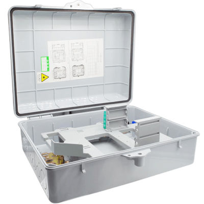 Interior de la caja del divisor de la fibra óptica del ABS 1x8 o al aire libre unimodal/con varios modos de funcionamiento