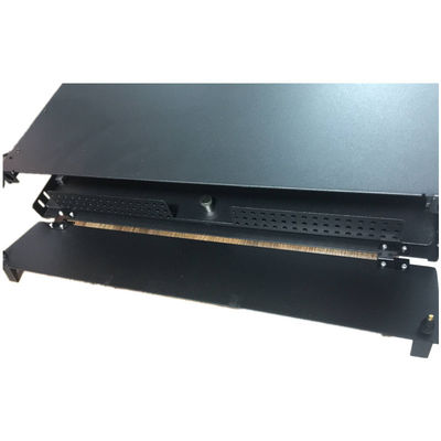 Adaptador del panel de remiendo de fibra del SC APC 4U de los paneles de remiendo del empalme MPO MTP 144F 12
