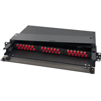 Los paneles de remiendo unimodales de la red MPO MTP resbalan fuera del OEM del panel de remiendo de fibra del ST