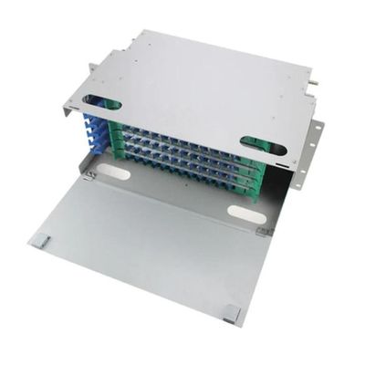 El panel de remiendo de FTTH CATV ODF marcos de distribución ópticos de la pulgada FC de 19 pulgadas FC 19