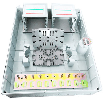 Divisor del PLC de APC/UPC 1x64 del divisor de la fibra óptica del PLC de LGX gris claro