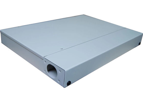 Adaptador del Sc de Fc de la distribución del recinto del panel de remiendo de la fibra óptica del soporte de estante