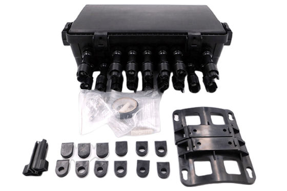 SC IP68 2 de la caja terminal de la fibra óptica de la prenda impermeable de FTTB EN 2OUT 48Core 16Port