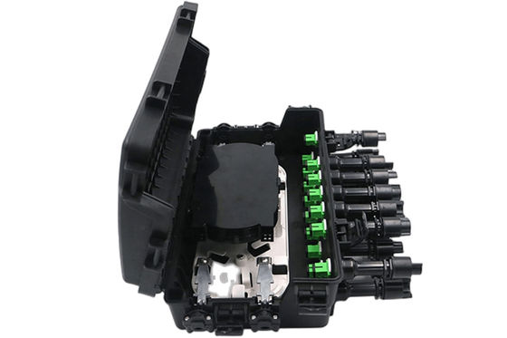 SC IP68 2 de la caja terminal de la fibra óptica de la prenda impermeable de FTTB EN 2OUT 48Core 16Port