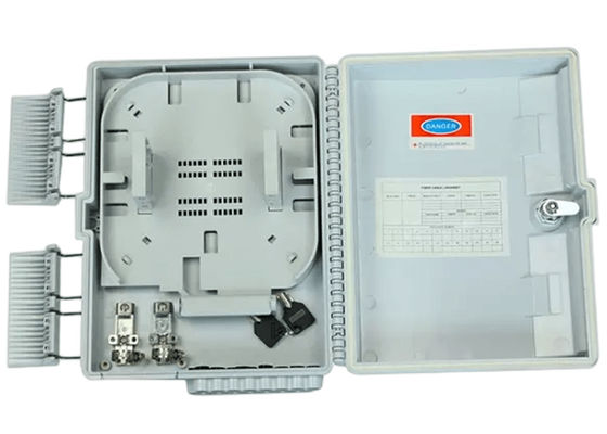 16 caja portuaria interior/al aire libre del divisor de la fibra óptica FTTH del divisor