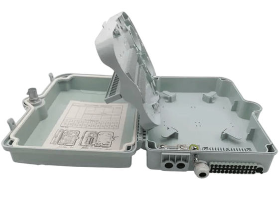 Caja de distribución del divisor de la fibra OM3/OM4 de la caja terminal de la fibra óptica a una cara