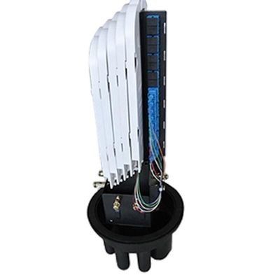 Tipo vertical óptico de la fibra óptica del empalme del cierre del cierre común impermeable de la PC