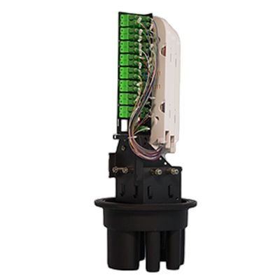 Tipo vertical óptico de la fibra óptica del empalme del cierre del cierre común impermeable de la PC