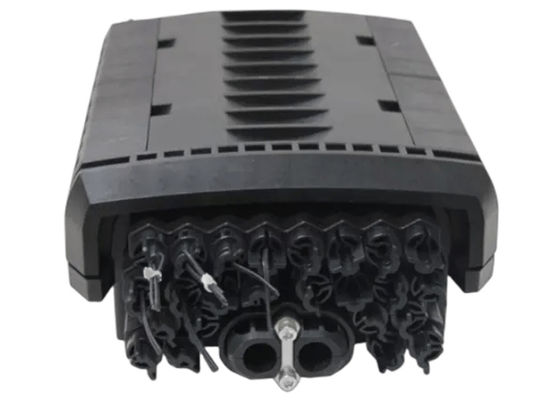 Negro portuario IP68 OM1 96Core del soporte de la pared de la caja de la terminación de la fibra de FTTB 24
