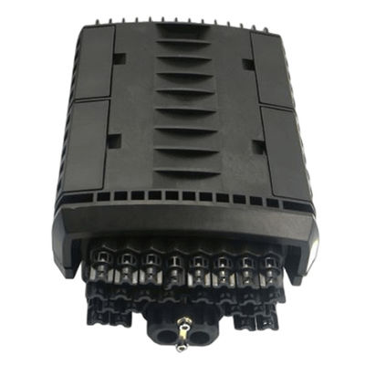 Negro portuario IP68 OM1 96Core del soporte de la pared de la caja de la terminación de la fibra de FTTB 24