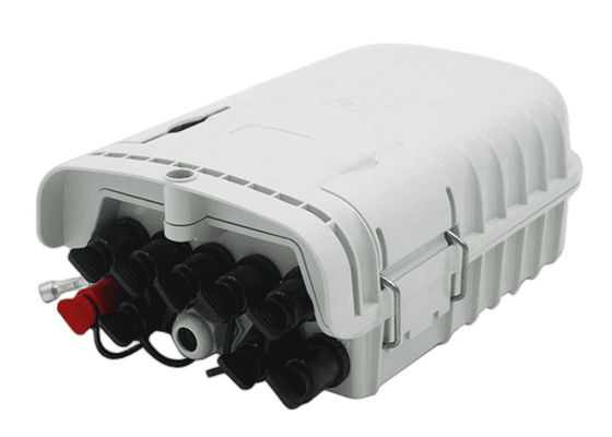 Caja portuaria Grey Optical Terminal Enclosure IP65 de la terminación de la fibra del PLC 8 del ABS