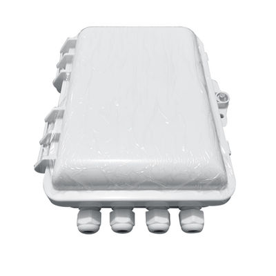 Caja IP65 12Cores del divisor de la fibra óptica del PLC del SC 1x8 montada en la pared