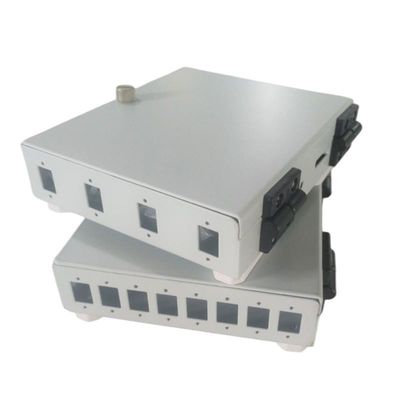 Mini Wall Mounting Box Clamshell FTTD/caja óptica DSL de la terminación de FTTH
