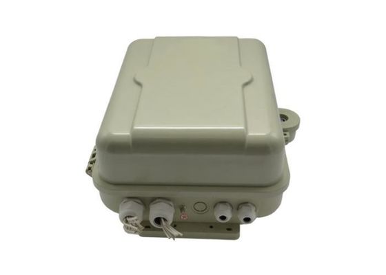 Soporte de la pared de la caja de distribución del divisor de SMC FTTH LGX o soporte de poste gris claro