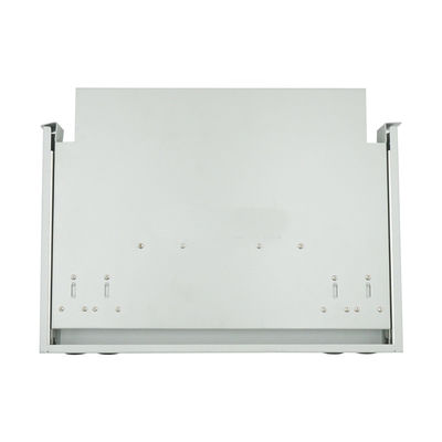 El panel de remiendo portuario del soporte de estante de la diapositiva 1U 12 blancos del panel de remiendo de la fibra óptica de ODF