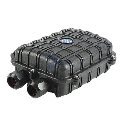 Caja común horizontal/en línea del recinto del empalme de la fibra de la prenda impermeable de la caja del cierre