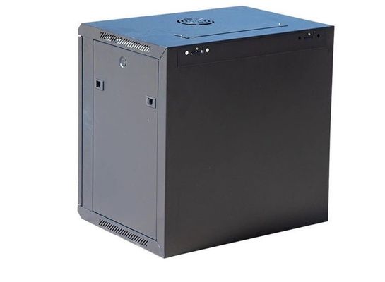 estante de cristal de la pulgada 600x450 del recinto 19 del gabinete del servidor de red del soporte de la pared de la puerta 12U