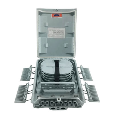 ejecución aérea terminal del soporte 16Port de la pared de la caja de la fibra óptica 120F