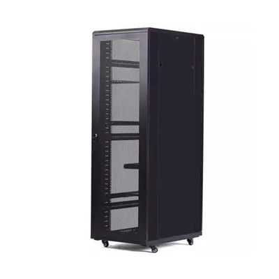 bastidor de soporte del gabinete SPCC del estante del servidor 47U con la puerta de cristal 600*600*2200M M