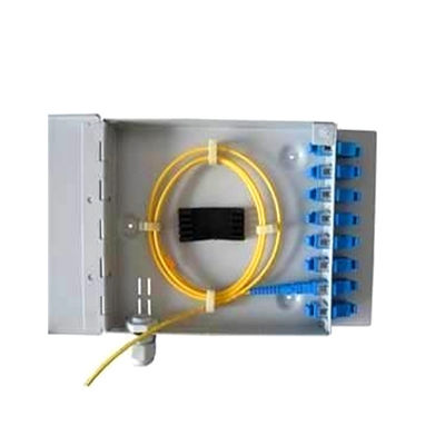 SC/LC/ST/FC de la caja terminal 8Port de FTTH Mini Wall Mount Fiber Optic