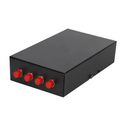 Adaptador portuario del D-control de la caja LC/UPC de la terminación de la fibra del soporte ODF 4 de Mini Wall /Aerial