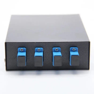Adaptador portuario del D-control de la caja LC/UPC de la terminación de la fibra del soporte ODF 4 de Mini Wall /Aerial