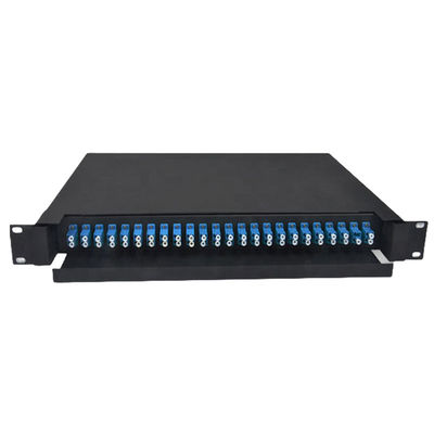 Patch Panel Fibra Óptica Dúplex LC 430x200x46mm Metal